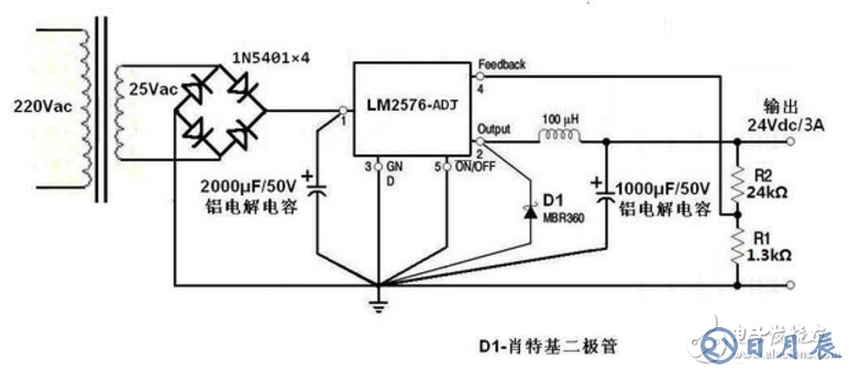 24v開關(guān)電源電路圖大全（五款模擬電路設(shè)計原理圖詳解）