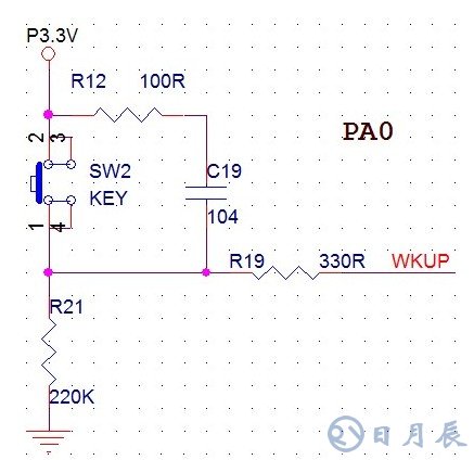 STM32單片機按鍵電路設計