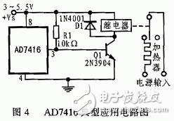 溫度傳感器AD7416的工作原理及應用解析