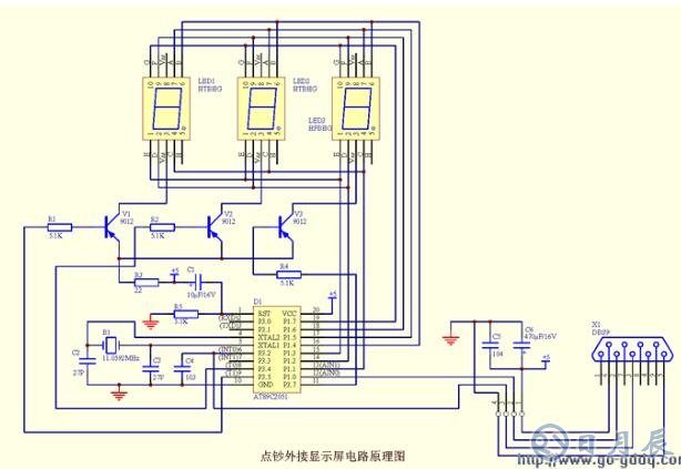 AT89C2051單片機(jī)對(duì)點(diǎn)鈔機(jī)的外接顯示屏驅(qū)動(dòng)設(shè)計(jì)