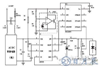 基于結溫保護的LED驅動電路設計